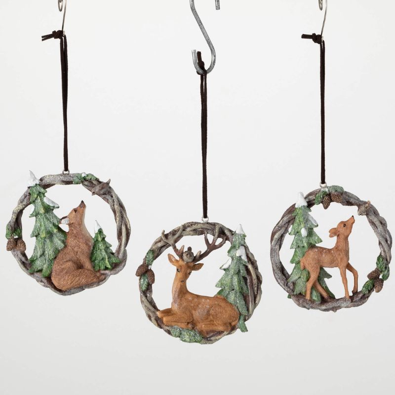 Woodland Animal Ornament